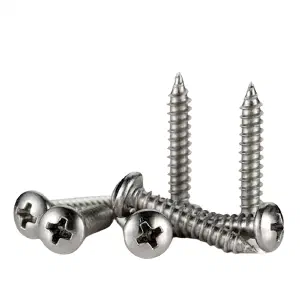 #10 SS Self Tapping Screw PAN Head