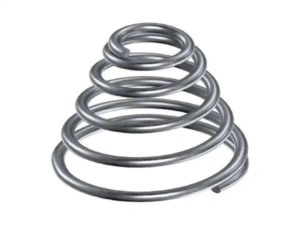 Custom Conical Spring illustration
