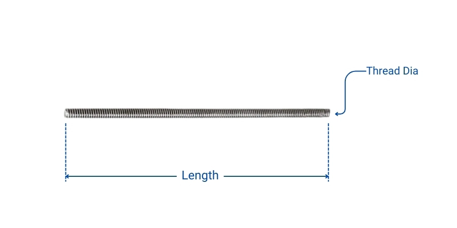 Stainless Steel Threaded Rod