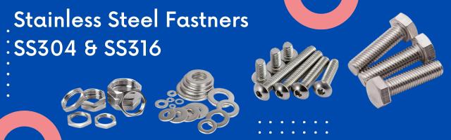 Stainless Steel Fasteners, SS304, SS316