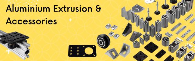 Aluminium Extrusion, TSlot, VSlot Open Build Parts, & accessories