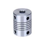 8x10mm Flexible Shaft Coupling Aluminium