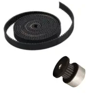 Combo Pack GT2 Timing Pulley 2 Pcs + GT2 Belt (2 Meter)