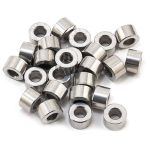 5x20mm Round Spacer Aluminium - 10 Pcs