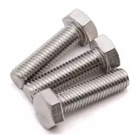 M6 x 16mm Stainless Steel Hex Bolt - Pack of 10