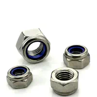 M4 Stainless Steel Nylock Nut - Pack of 25