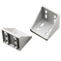 80mm L Corner Bracket for 8080 Tslot Extrusion Profile (Heavy)